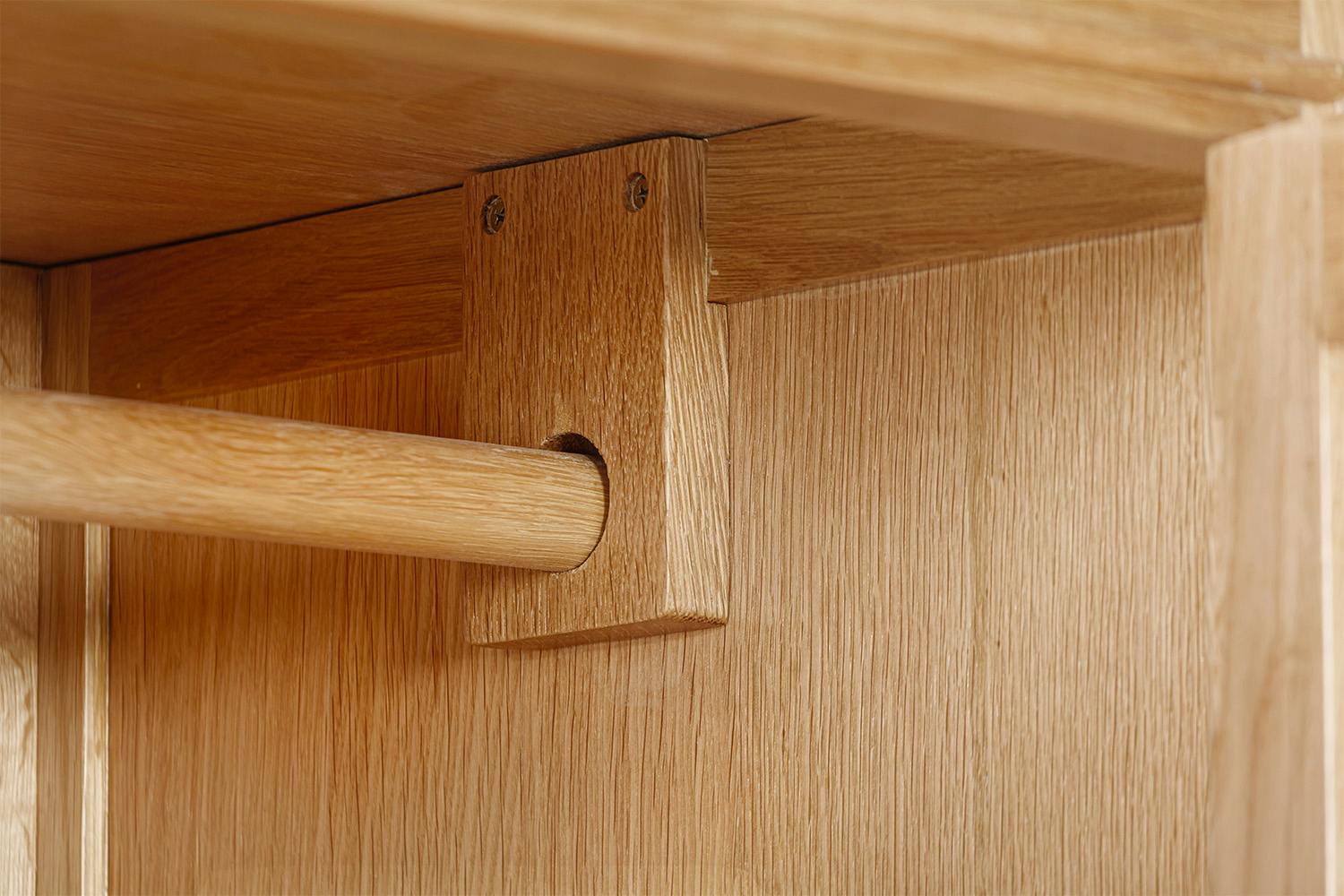 Montreal Wardrobe | 2 Doors | Natural-5