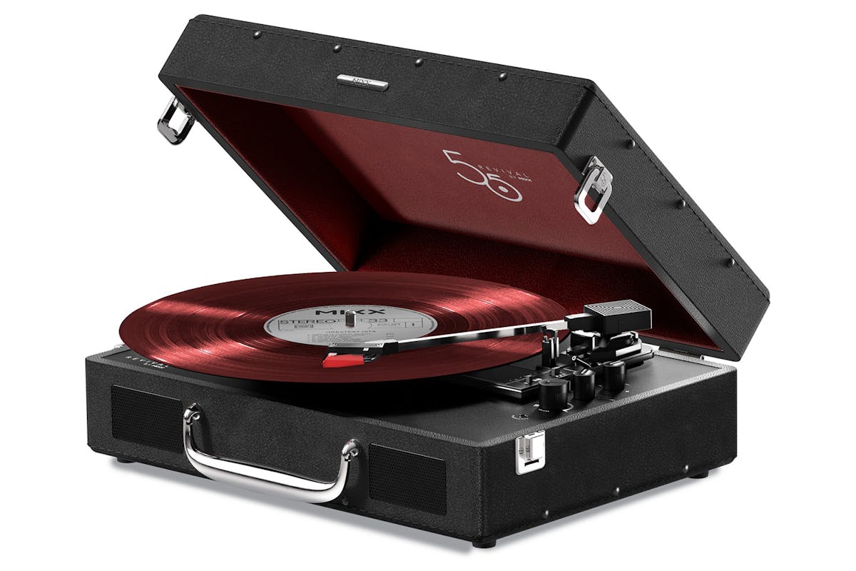 Mixx Revival 55 Vinyl Record Player | MRRP-55-BK-460 | Black