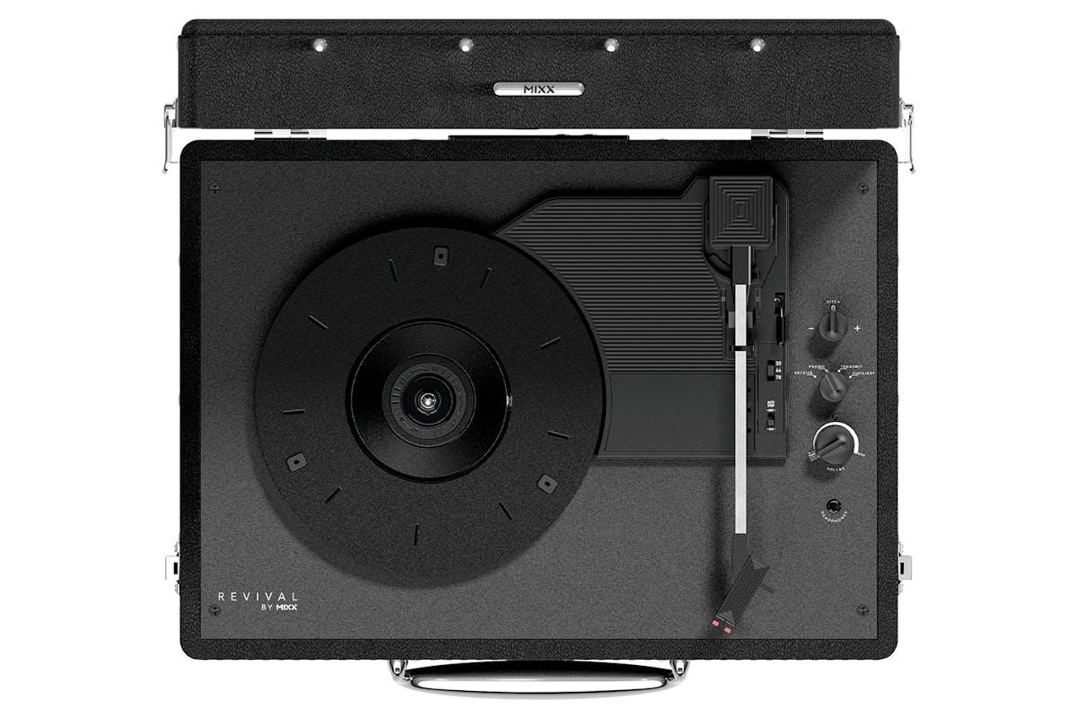 Mixx Revival 55 Vinyl Record Player | MRRP-55-BK-460 | Black-4