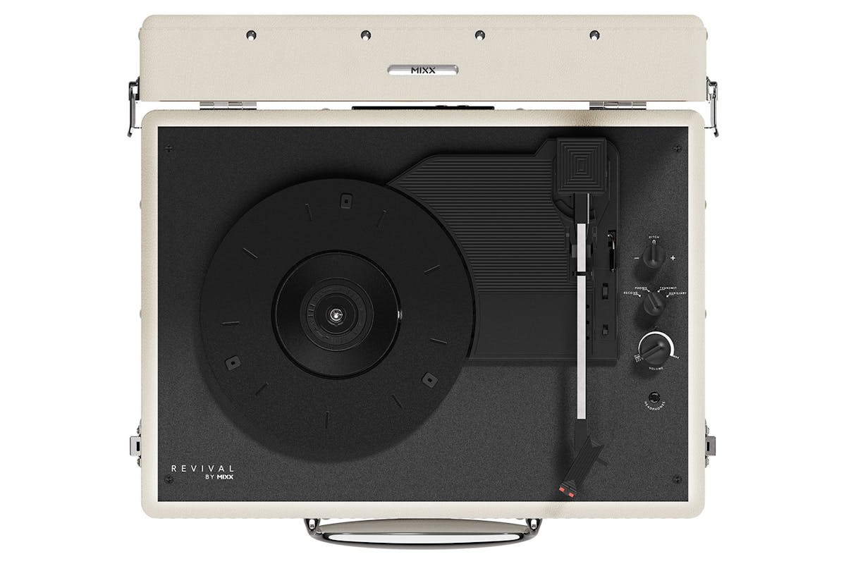 Mixx Revival 55 Vinyl Record Player | MRRP-55-CM-461 | Cream-2
