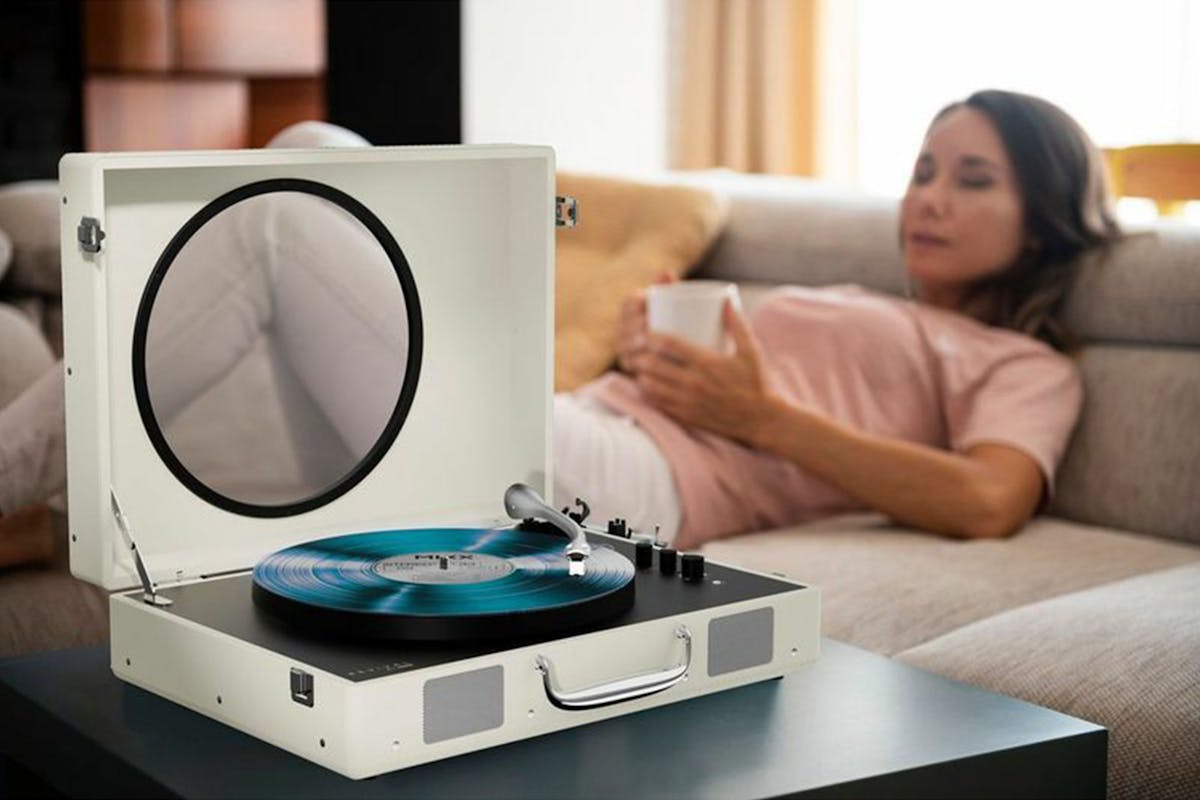 Mixx Revival 65 Vinyl Record Player | MRRP-65-CM-464 | Cream-2