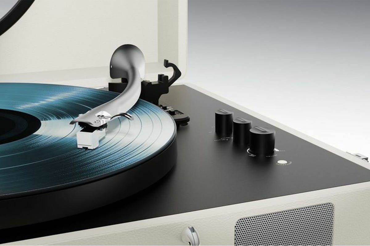 Mixx Revival 65 Vinyl Record Player | MRRP-65-CM-464 | Cream-5