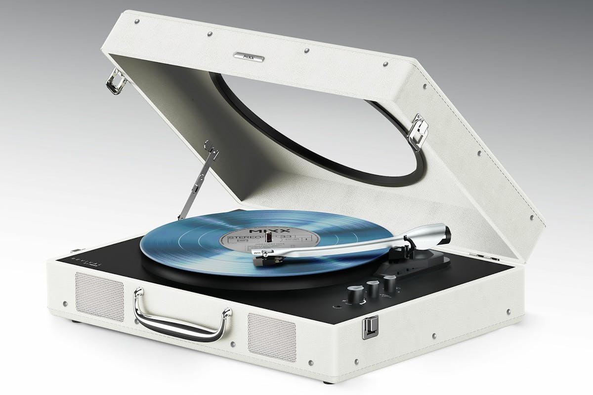 Mixx Revival 65 Vinyl Record Player | MRRP-65-CM-464 | Cream-7