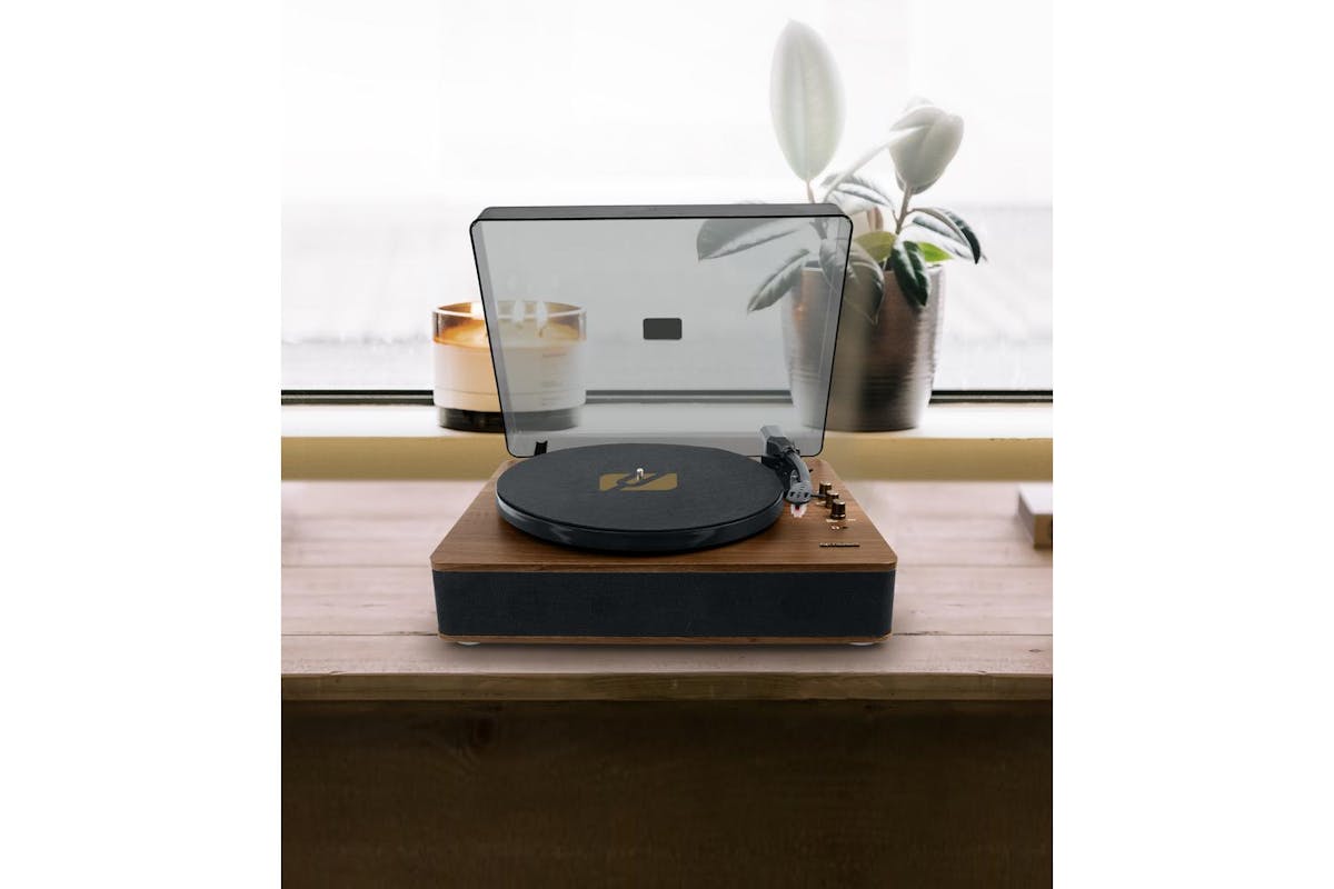 Muse Stereo Turntable | Wooden | Usb Port 2x5w-5