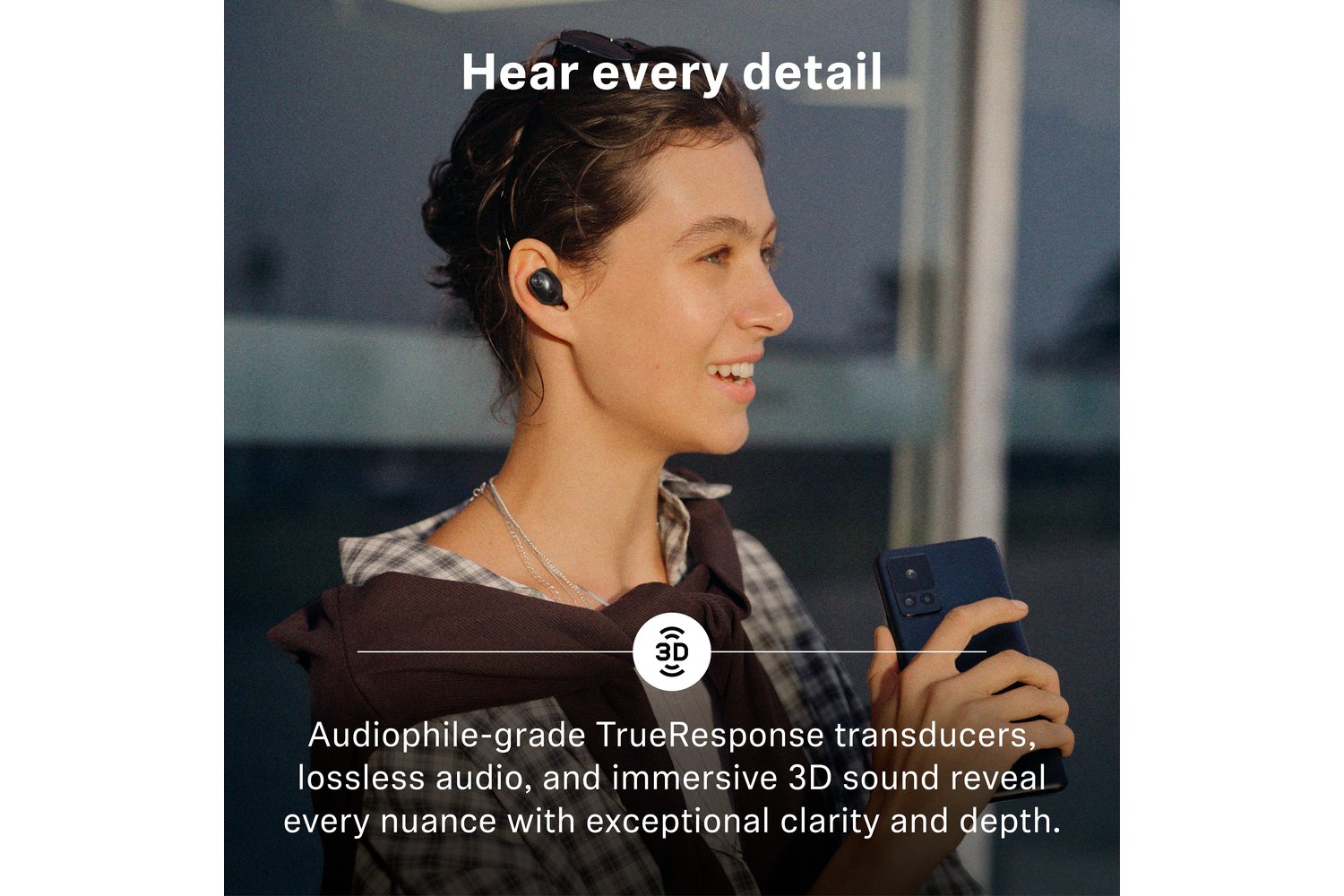Sennheiser MOMENTUM True Wireless 5 Noise Canceling Earbuds | Graphite | 700350-3