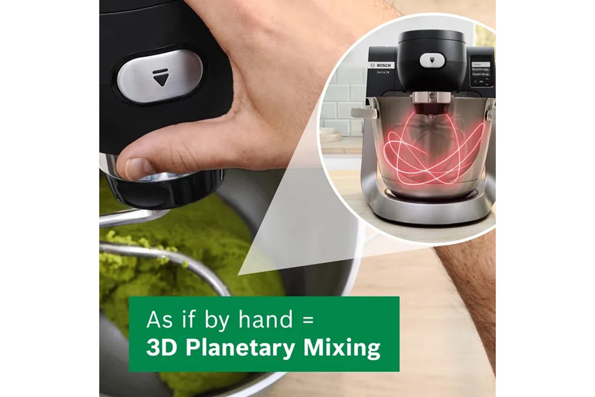 Bosch Series 6 Stand Mixer with Scale | MUMS6ZM00G | Black-6