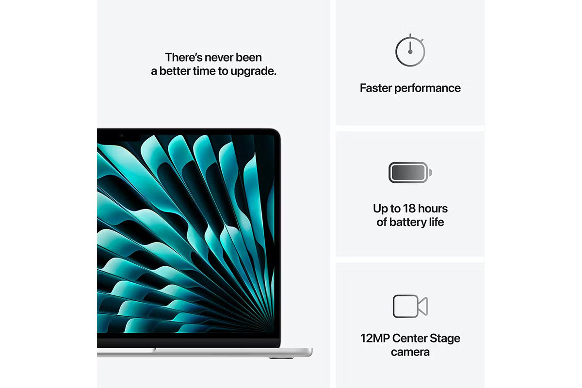 MacBook Air 13.6" | M4 | 10-Core CPU | 16GB | 256GB | Silver (2025)-8