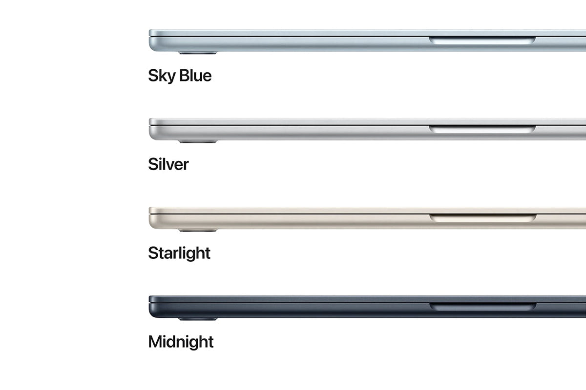 MacBook Air 15.3" | M4 | 10-Core CPU | 16GB | 256GB | Midnight (2025)-10