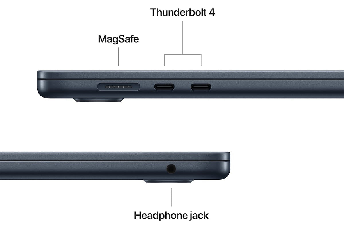 MacBook Air 15.3" | M4 | 10-Core CPU | 16GB | 256GB | Midnight (2025)-7