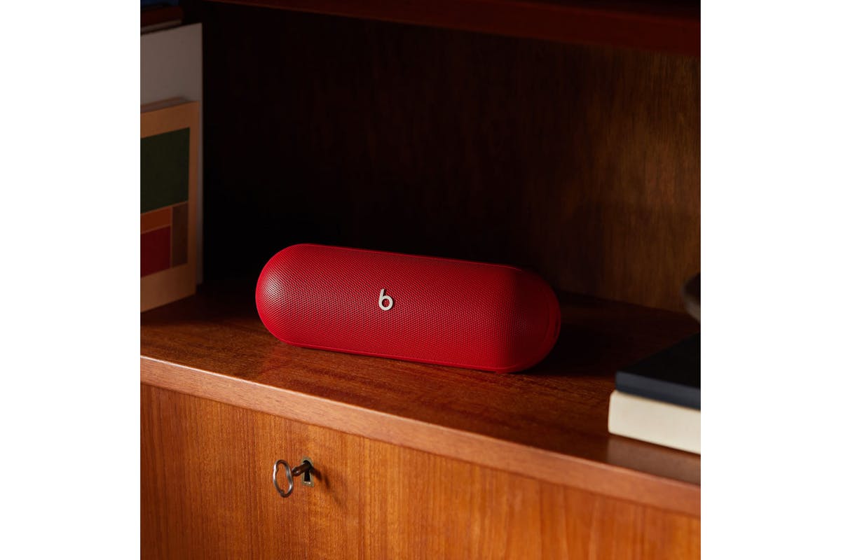 Beats Pill Wireless Portable Bluetooth Speaker | Statement Red-2