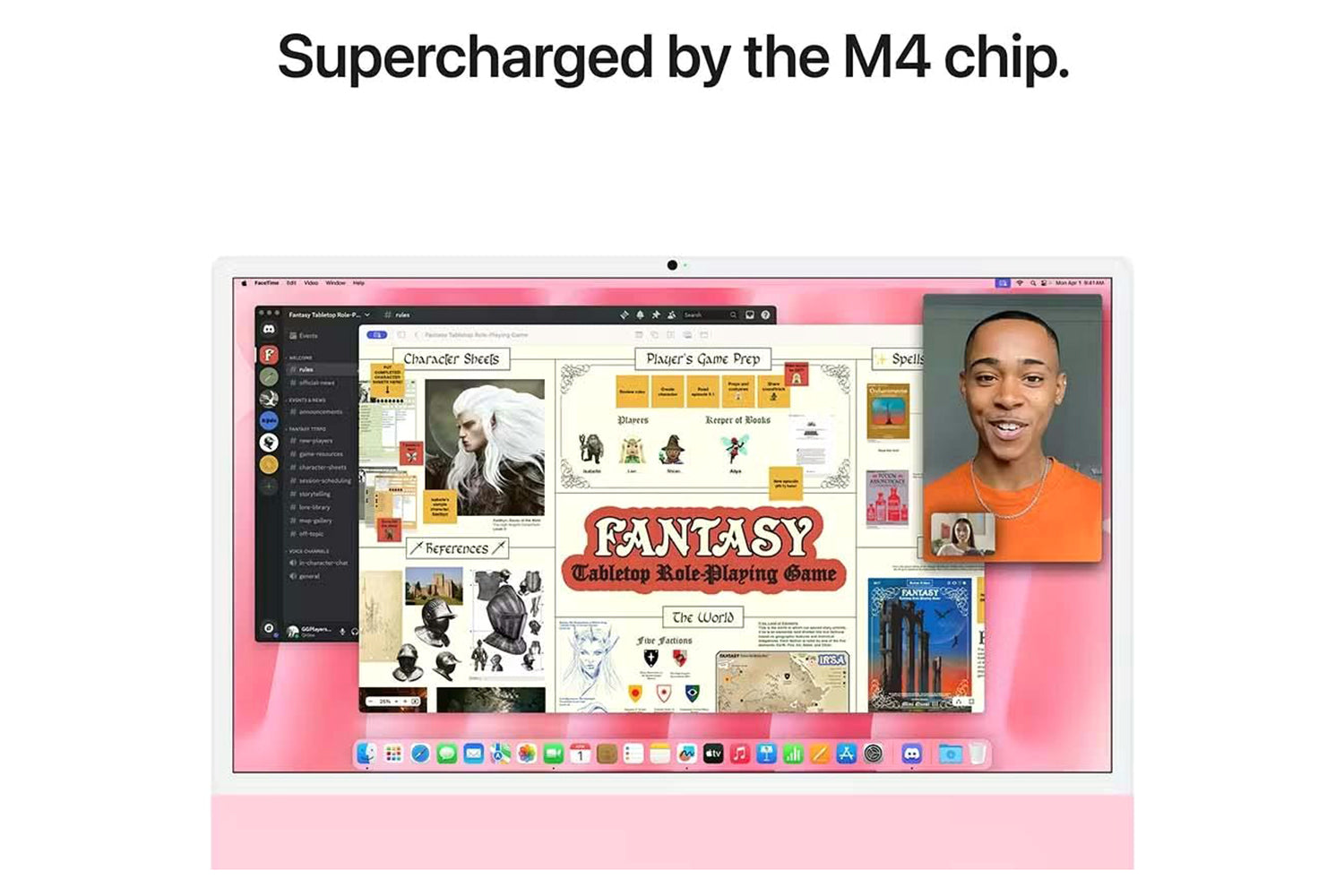 iMac 24" 4.5K M4 | 16GB | 256GB | 10-Core GPU | Pink-7