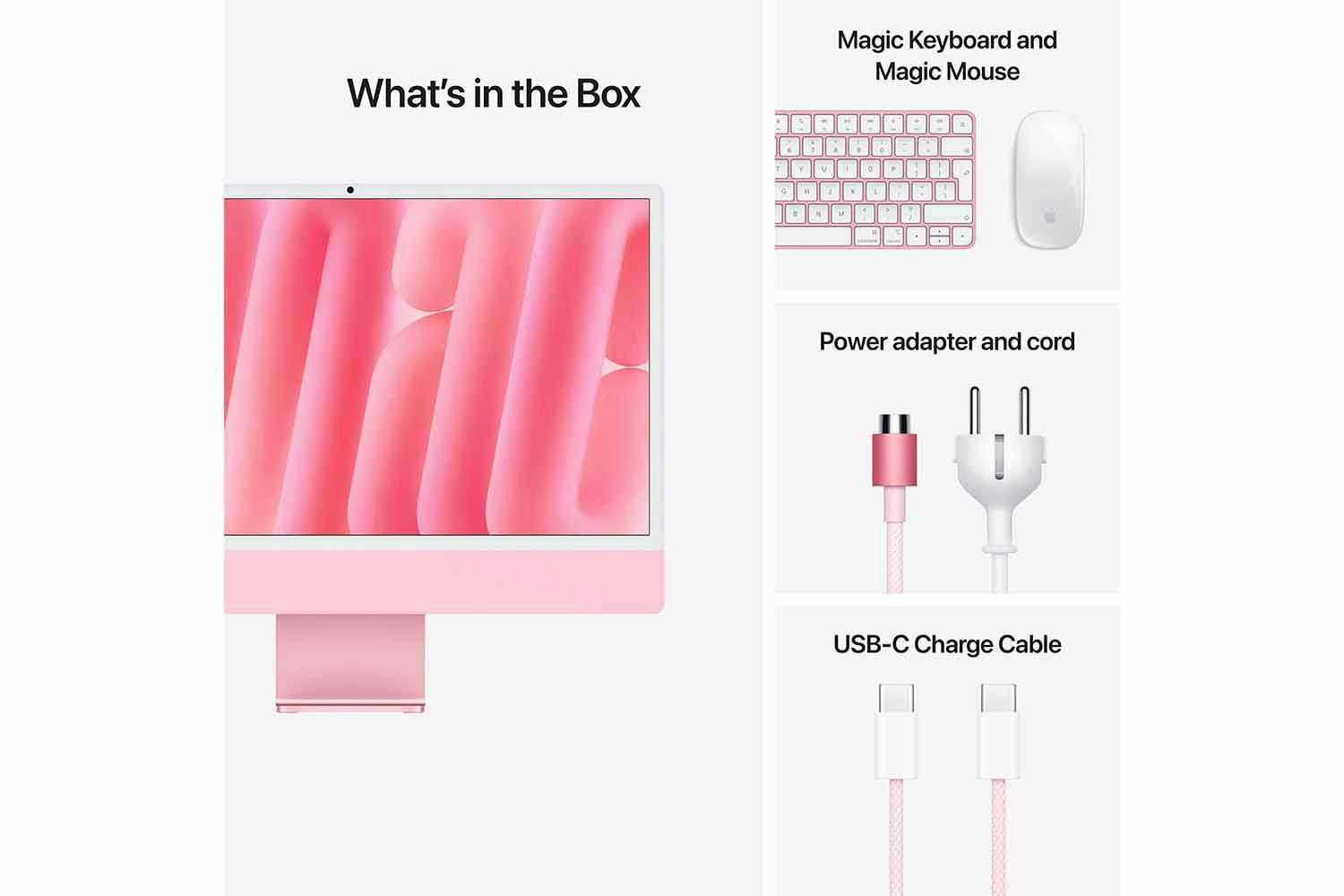 iMac 24" 4.5K M4 | 16GB | 512GB | 10-Core GPU | Pink-9