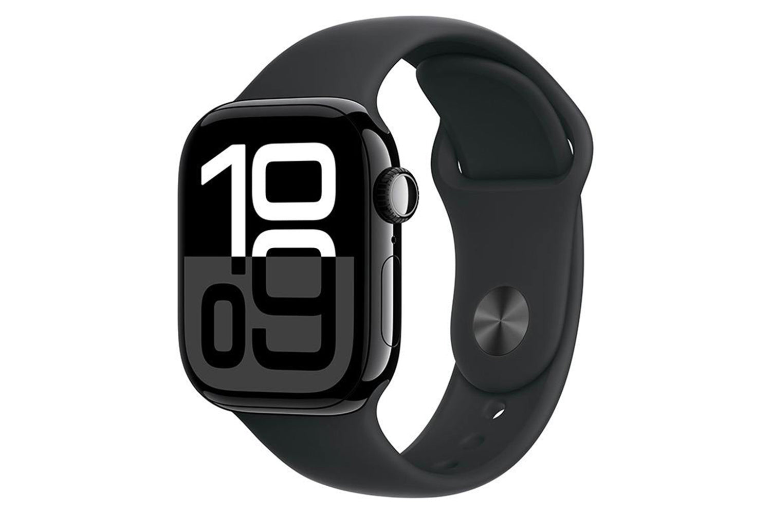 Apple Watch Series 10 | 42mm | Jet Black Aluminium Case Black Sport Band S/M