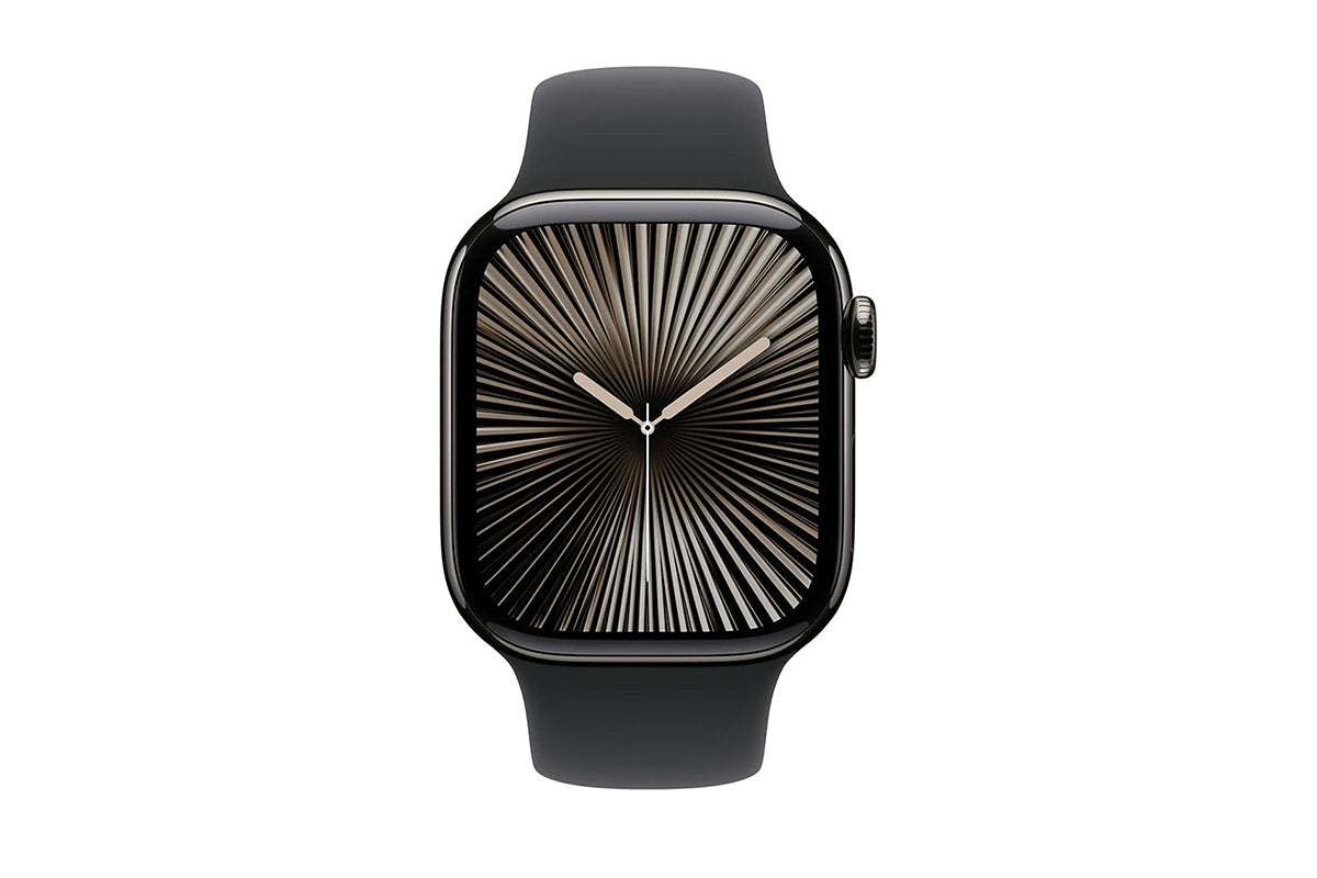 Apple Watch Series 10 GPS + Cellular | 42mm | Slate Titanium Case with Black Sport Band S/M-2