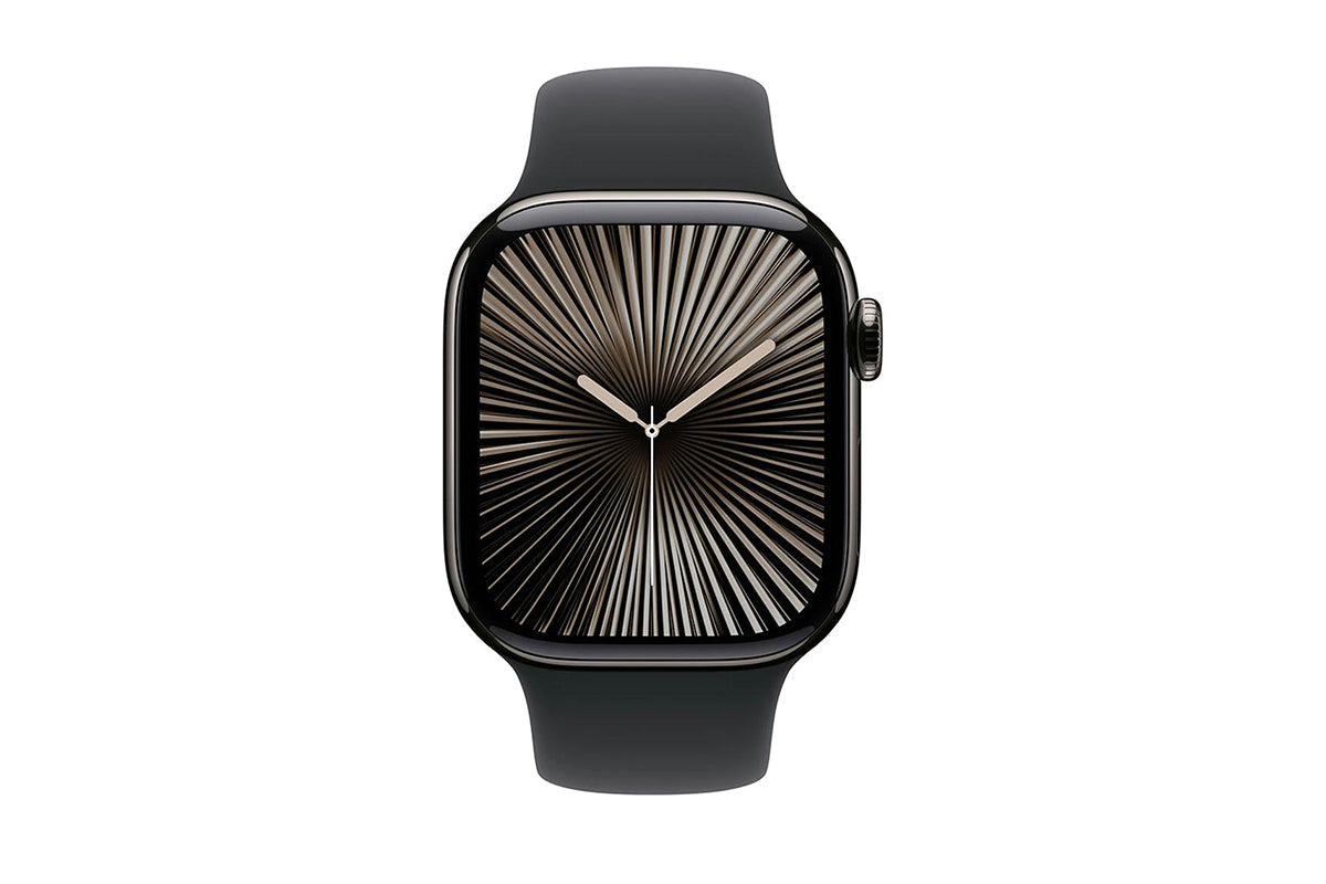 Apple Watch Series 10 GPS + Cellular | 42mm | Slate Titanium Case with Black Sport Band M/L-2