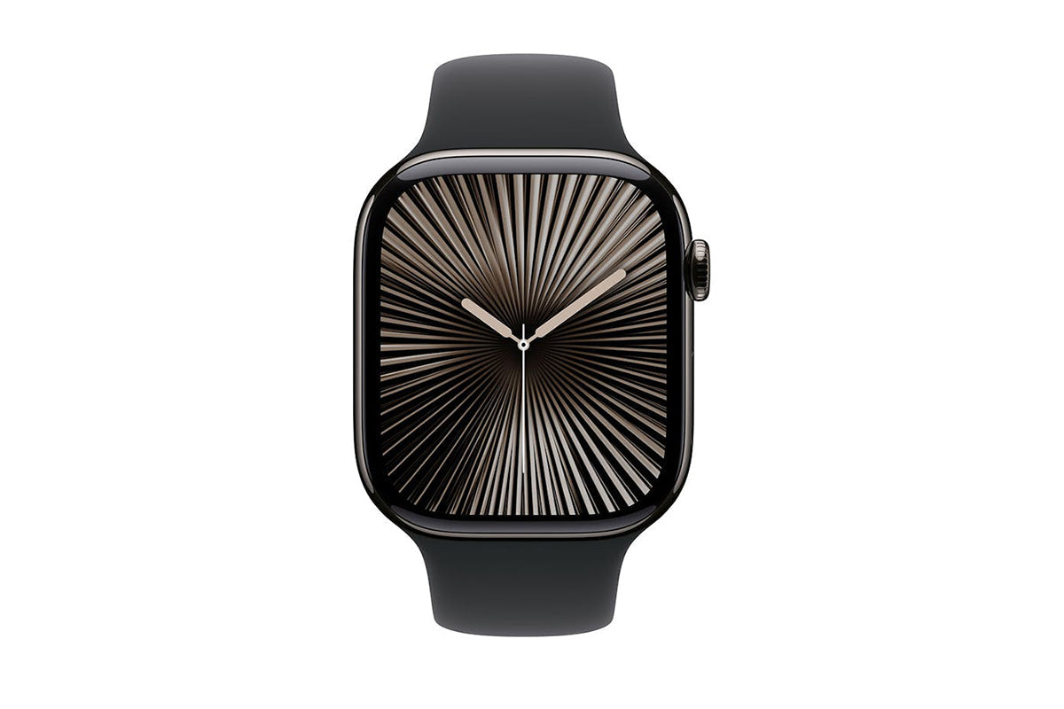 Apple Watch Series 10 GPS + Cellular | 46mm | Slate Titanium Case with Black Sport Band S/M-2