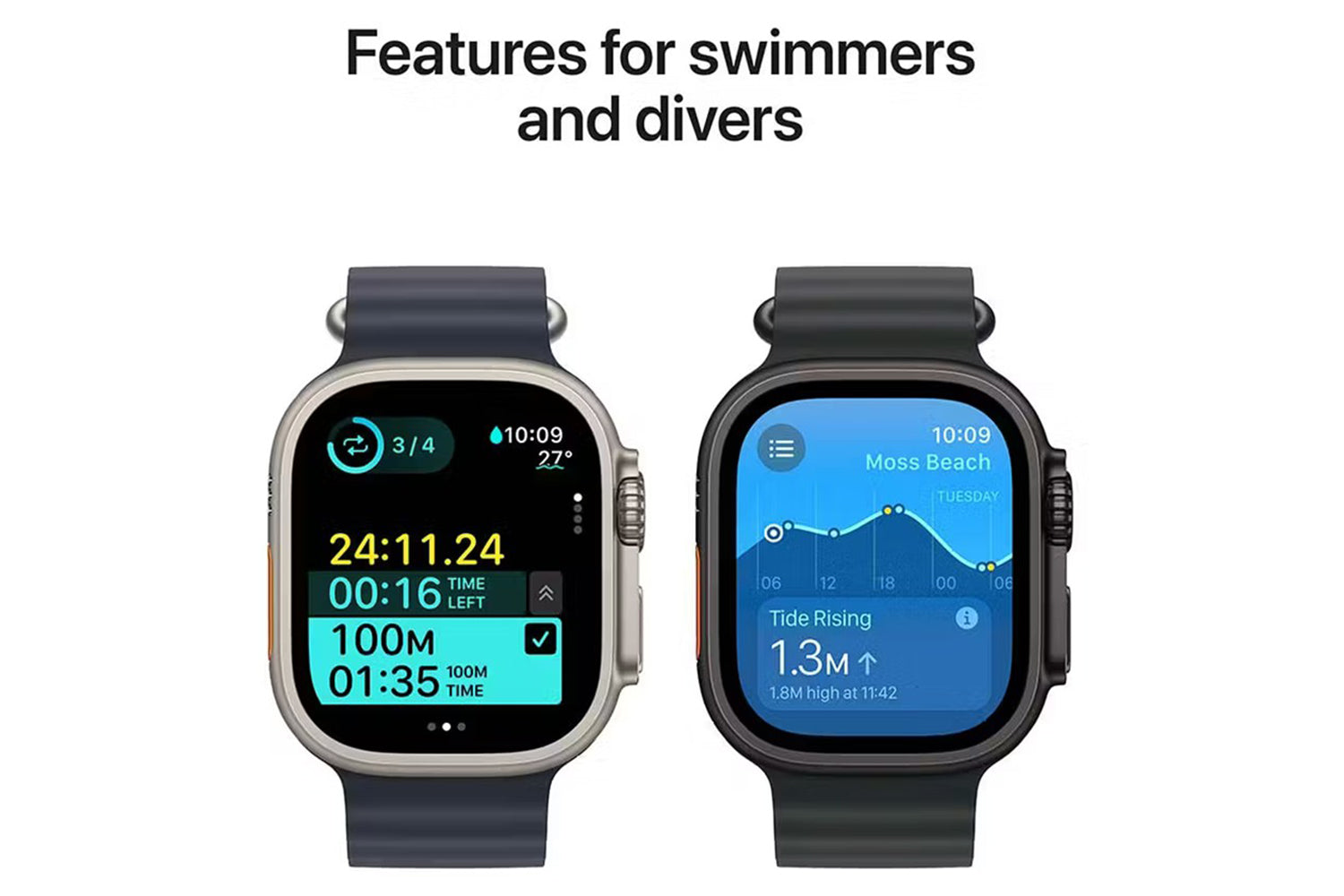 Apple Watch Ultra 2 GPS + Cellular | 49mm | Natural Titanium Case with Natural Titanium Milanese Loop Small-5