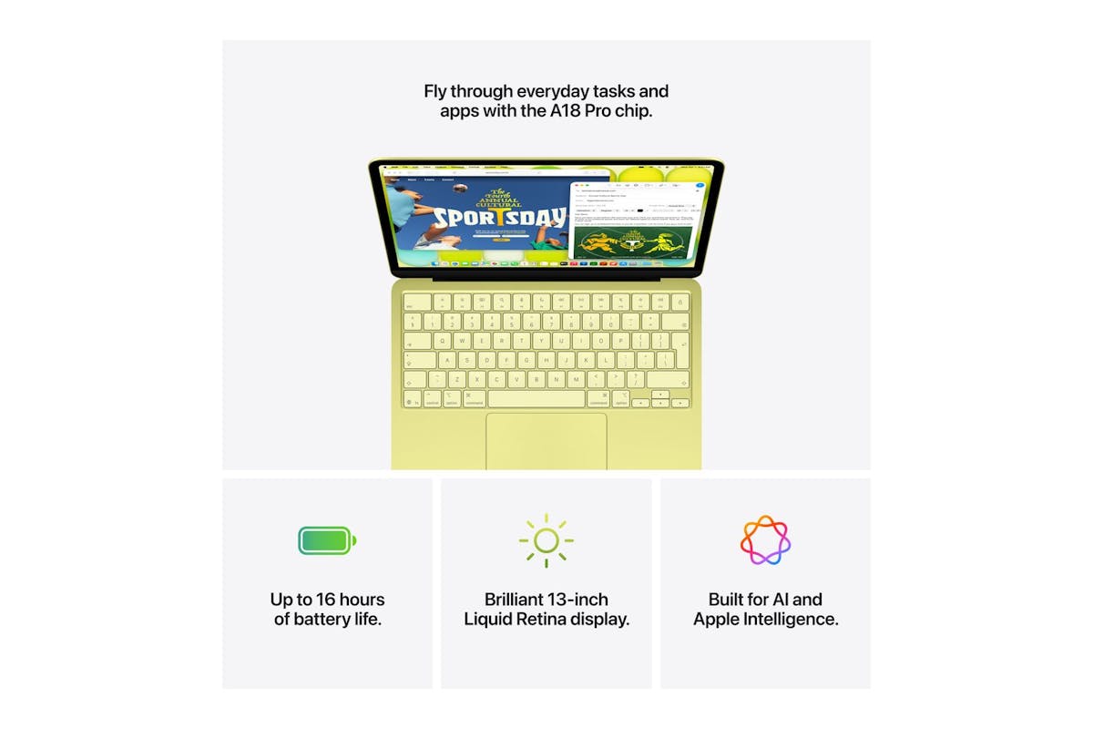 Macbook Neo 13" | A18 Chip | 8GB | 512GB | Silver-9