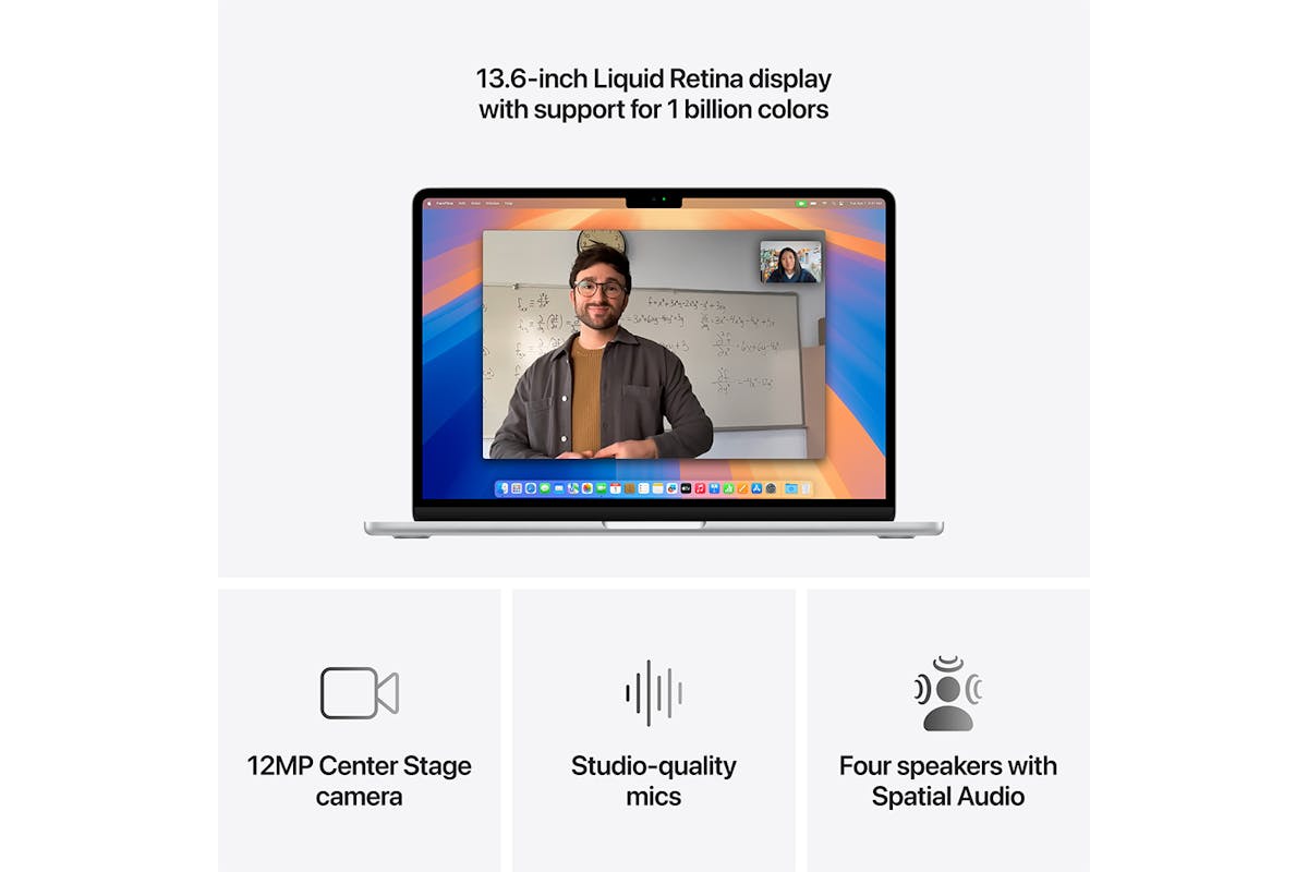 MacBook Air 13.6" | M4 | 10-Core CPU | 24GB | 512GB | Silver (2025)-15