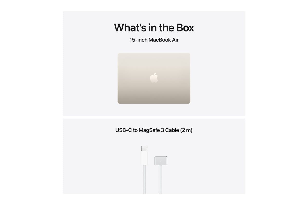 MacBook Air 15" | M5 | 10-Core CPU | 16GB | 1TB | Starlight (2026)-9