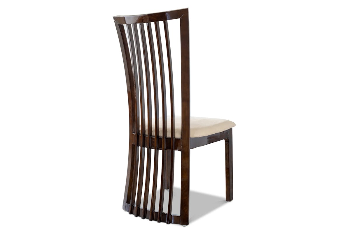 Mainz Dining Chair | Fabric | Brown-5