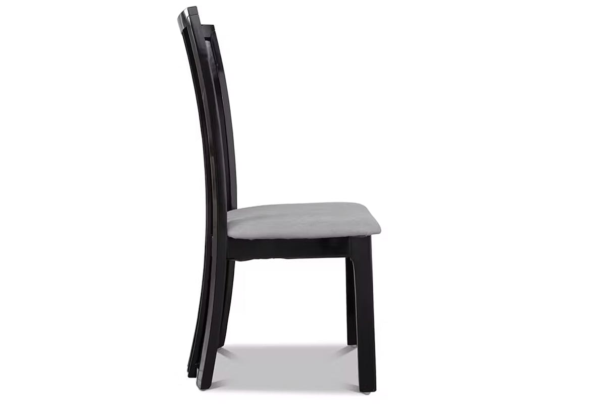 Mainz Dining Chair | Fabric | Grey-4