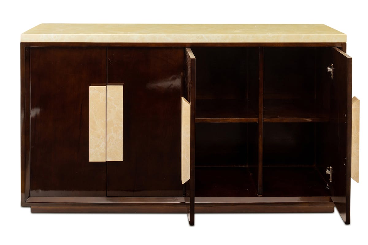 Mainz Sideboard | Cream & Brown-4
