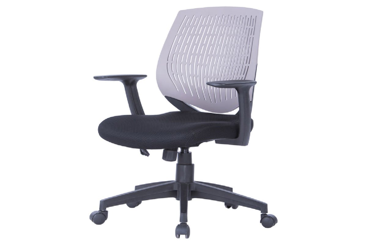 Dorel Malibu Office Chair | Grey-3