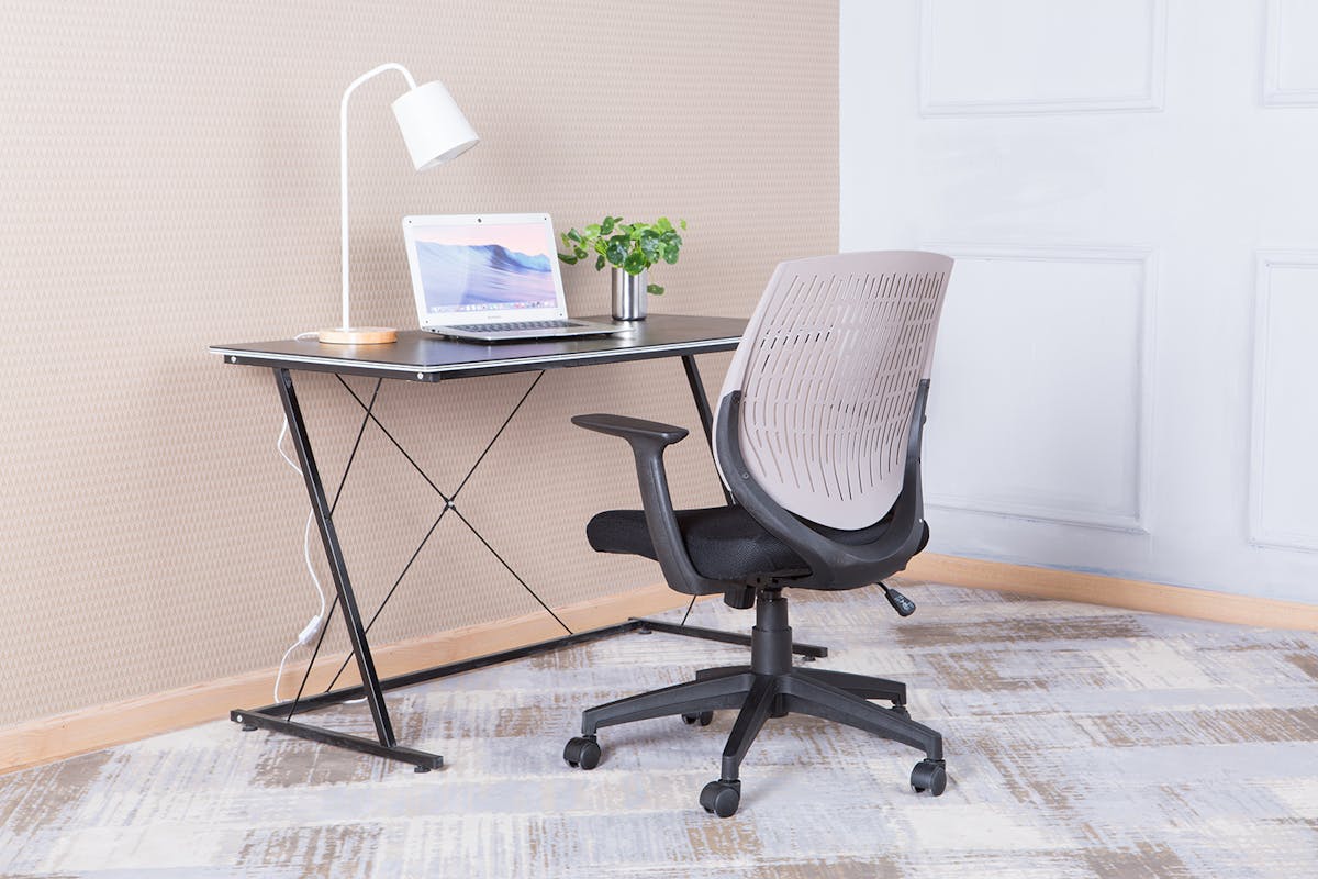 Dorel Malibu Office Chair | Grey-10