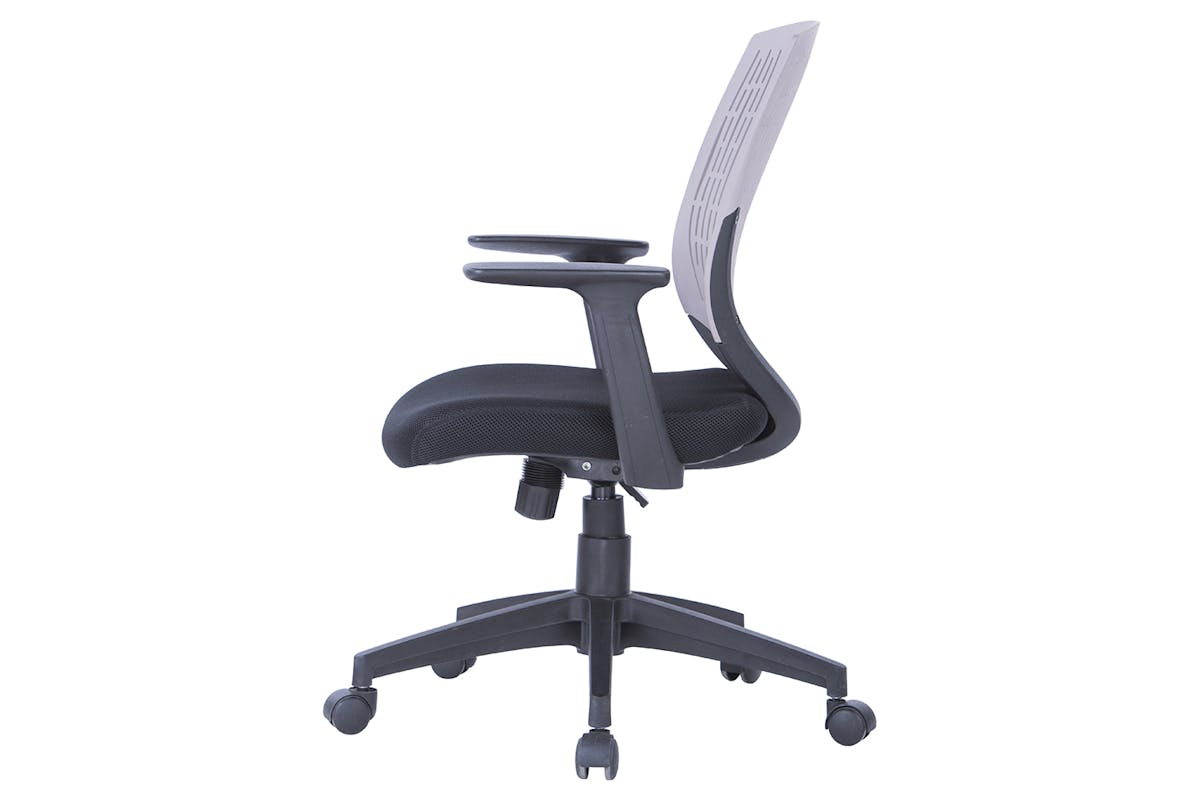 Dorel Malibu Office Chair | Grey-4