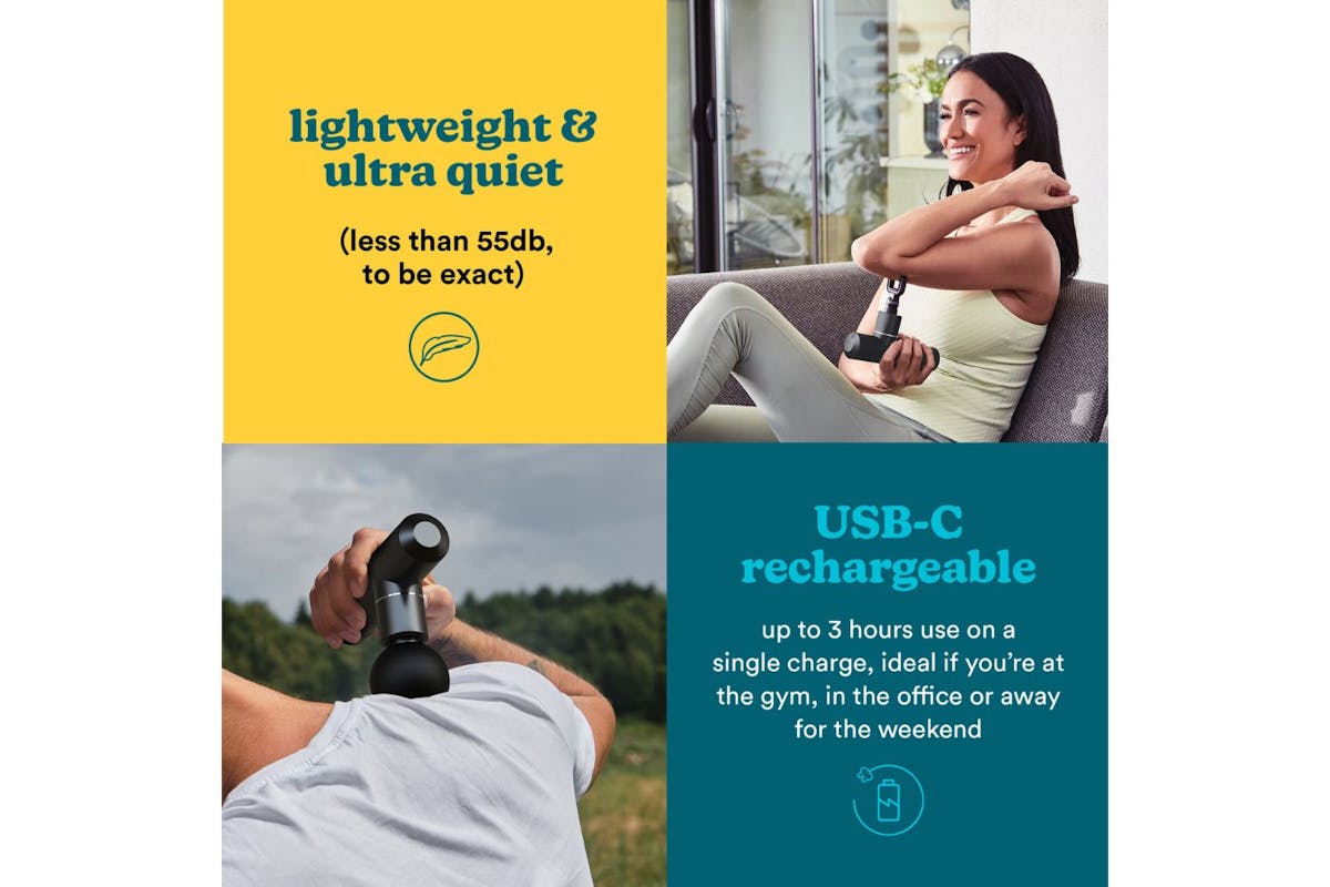 Homedics Myti Mini Massage Gun | Anthracite-7