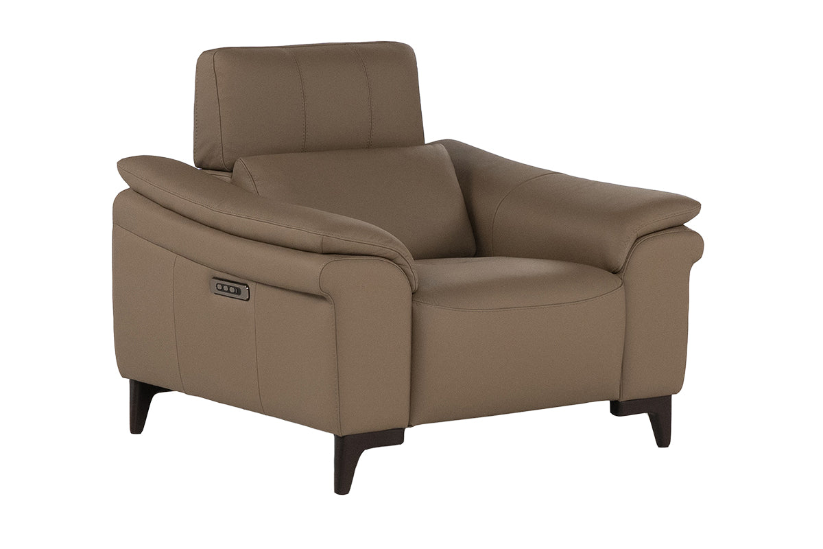 Mater Armchair | Power Recliner | Leather | Taupe-5