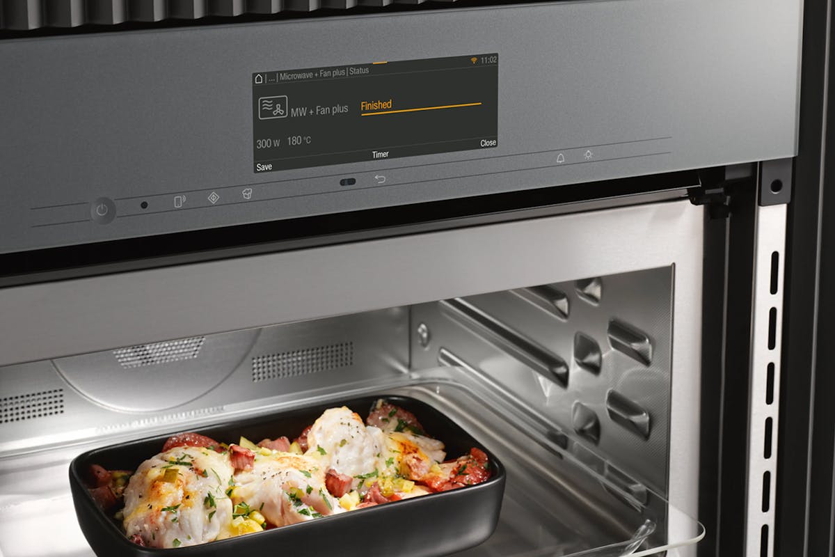Miele Built-in Compact Microwave Combination Oven | H7240BM-3