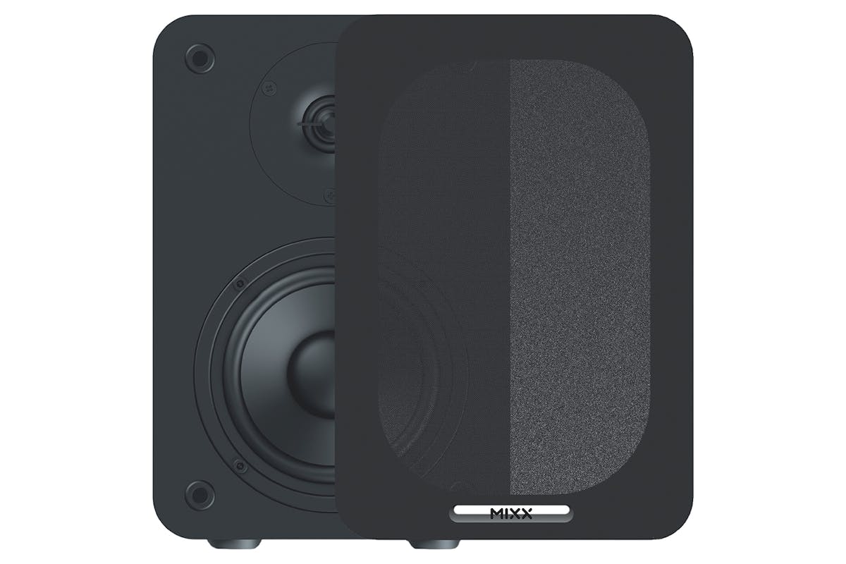 Mixx Analog System 5 Vinyl Record Player + Wireless Speakers | MAS-05-BK-488 | Black-7