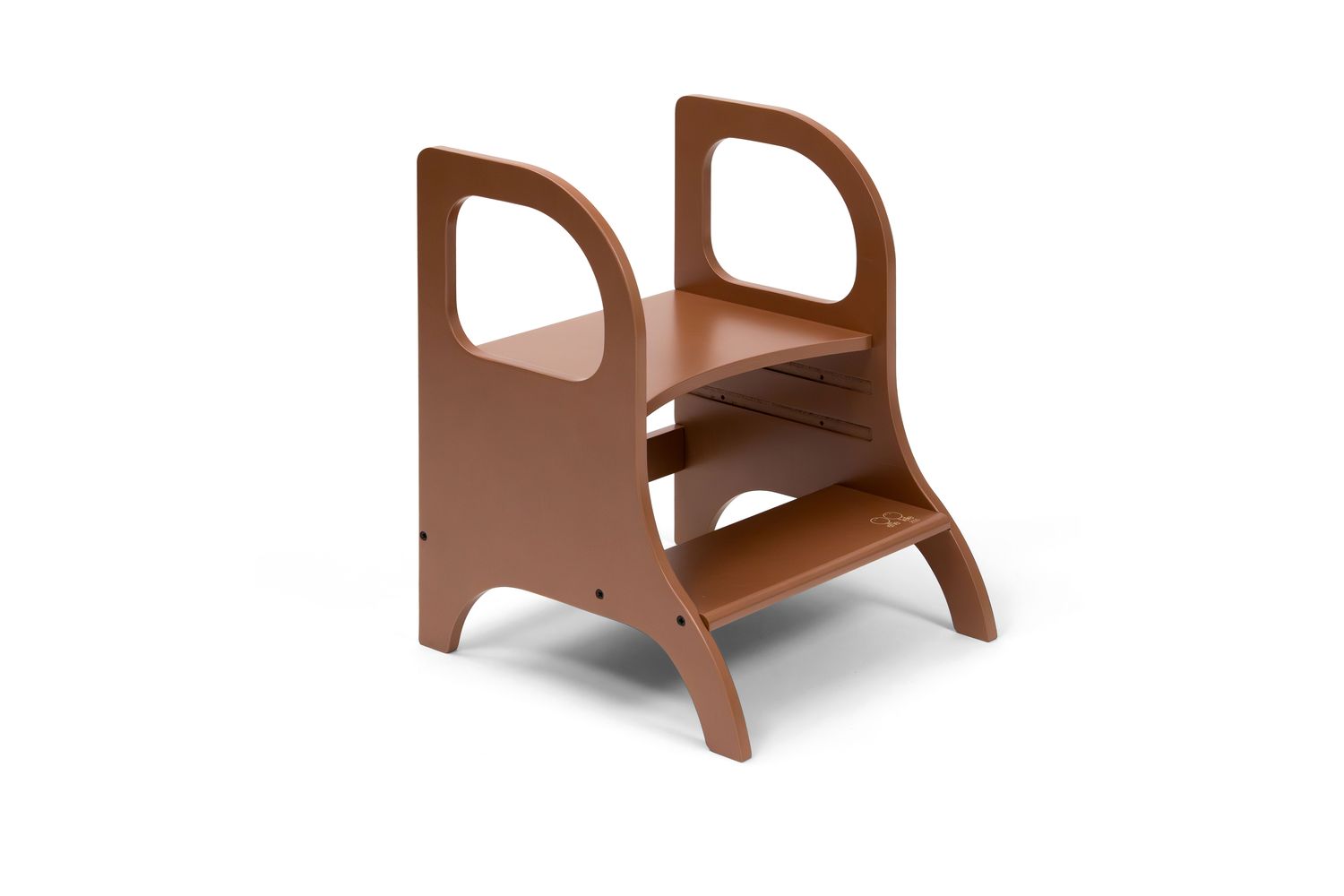 Ette Tete Adjustable Step Stool Miimo Mocha Mousse | Helper Tower | Wood | Adjustable Height