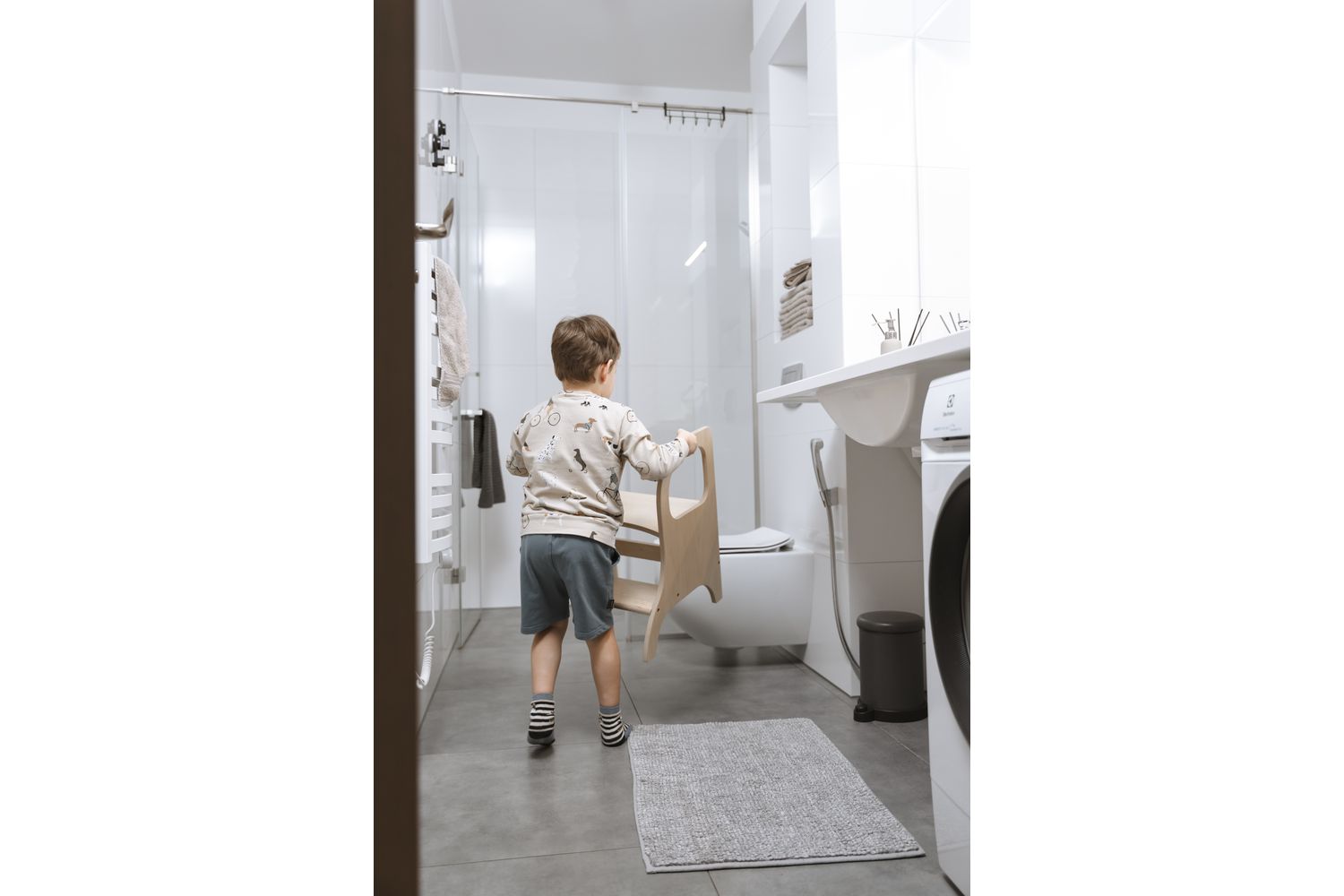 Ette Tete Adjustable Step Stool Miimo | Helper Tower | Wooden-7