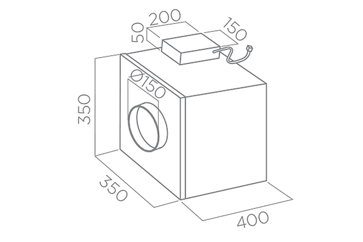 Elica GME Downdraft External Motor | GME88-2