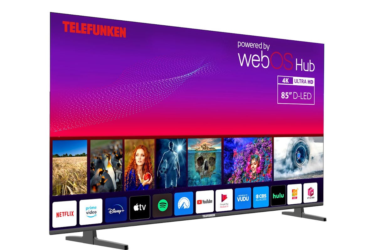 Telefunken 85" DLED 4K WebOS Smart TV-2