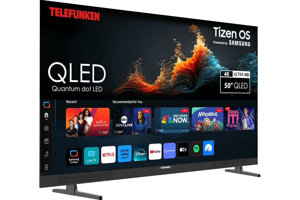 Telefunken 50" QLED 4K Soundbar Tizen OS Smart TV-2