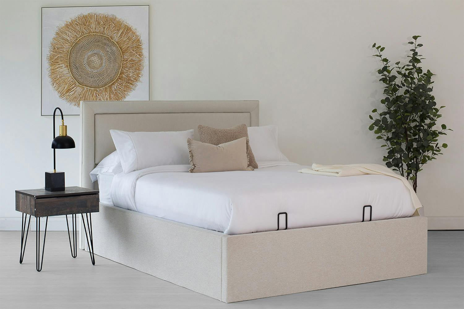 Ottoman Motion Bed N700 | King | 5ft | Beige-2