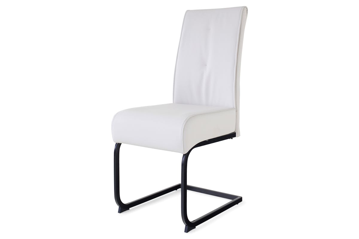 Naples Dining Chair | White-3