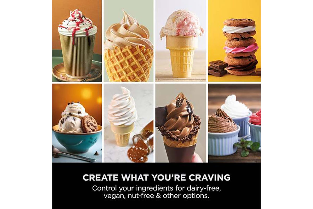 Ninja Swirl by CREAMi 13-in-1 Soft Serve & Ice Cream Maker | NC701UK | Platinum Silver-10