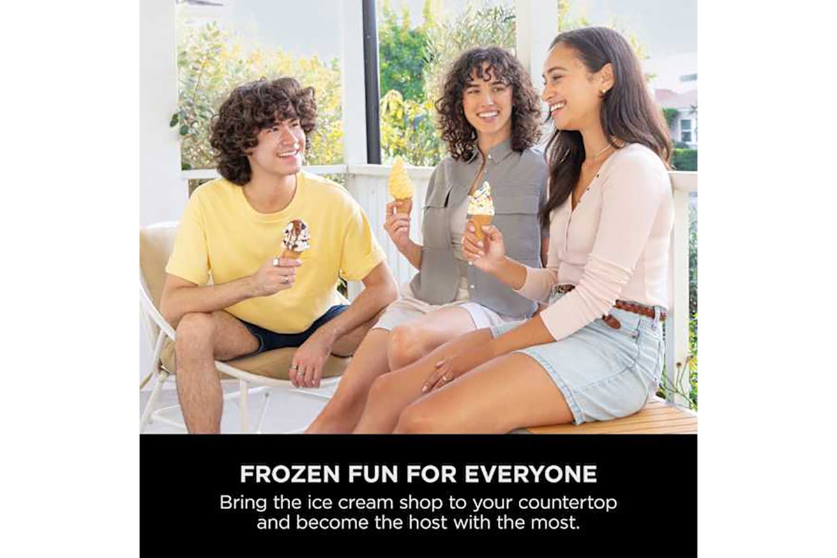 Ninja Swirl by CREAMi 13-in-1 Soft Serve & Ice Cream Maker | NC701UK | Platinum Silver-12
