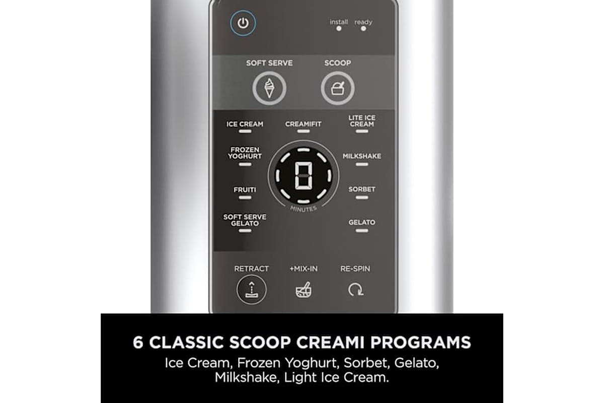Ninja Swirl by CREAMi 13-in-1 Soft Serve & Ice Cream Maker | NC701UK | Platinum Silver-3