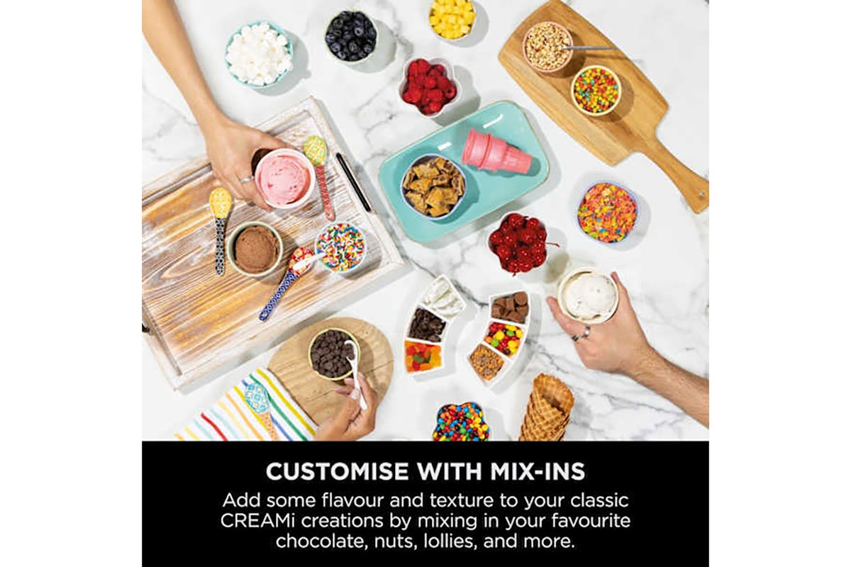 Ninja Swirl by CREAMi 13-in-1 Soft Serve & Ice Cream Maker | NC701UK | Platinum Silver-7