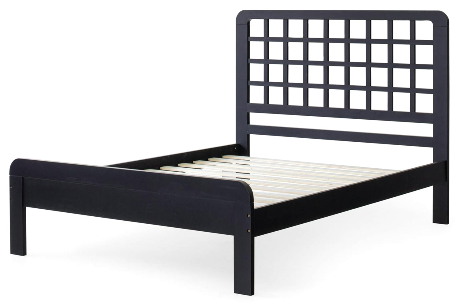 Nero Bed Frame | Small Double | 4ft | Black-4