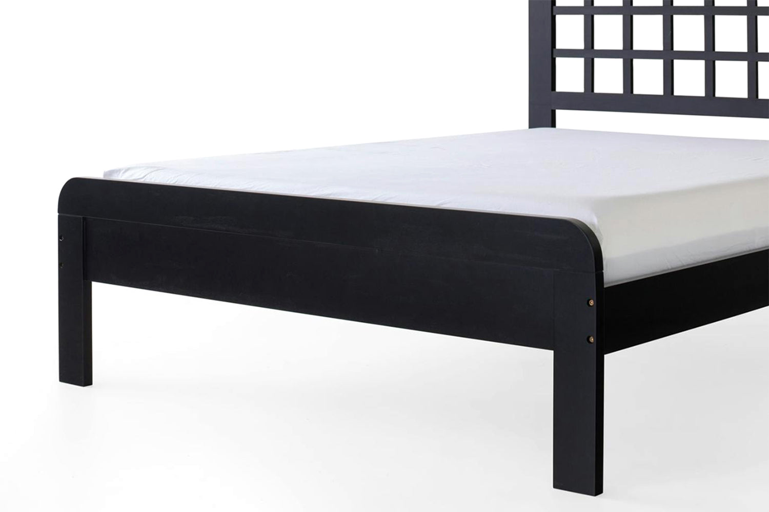 Nero Bed Frame | Small Double | 4ft | Black-5