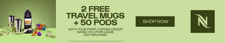 Nespresso Promo Free pods and mugs