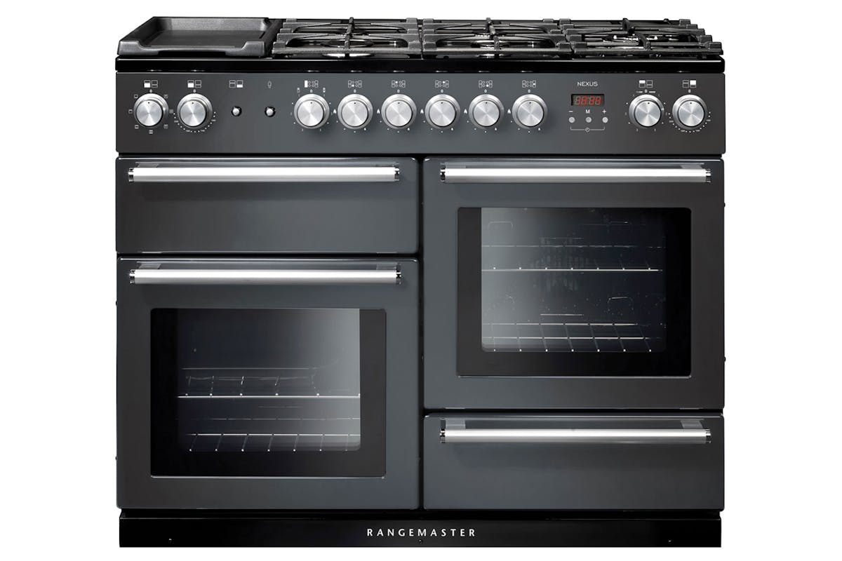 Rangemaster Nexus 110cm Dual Fuel Range Cooker | NEX110DFFSL/C | Slate