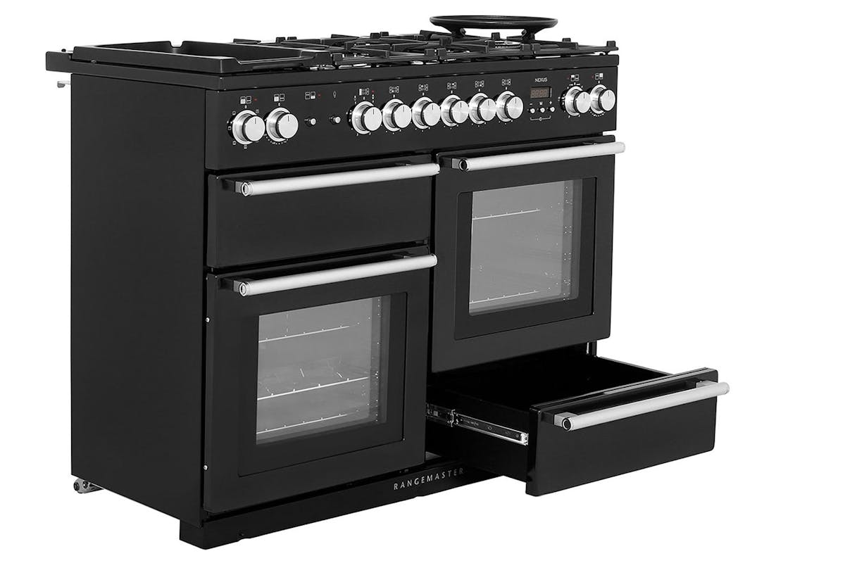 Rangemaster Nexus 110cm Dual Fuel Range Cooker | NEX110DFFSL/C | Slate-4